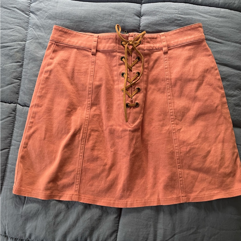 NWOT Forever 21 Salmon Skirt